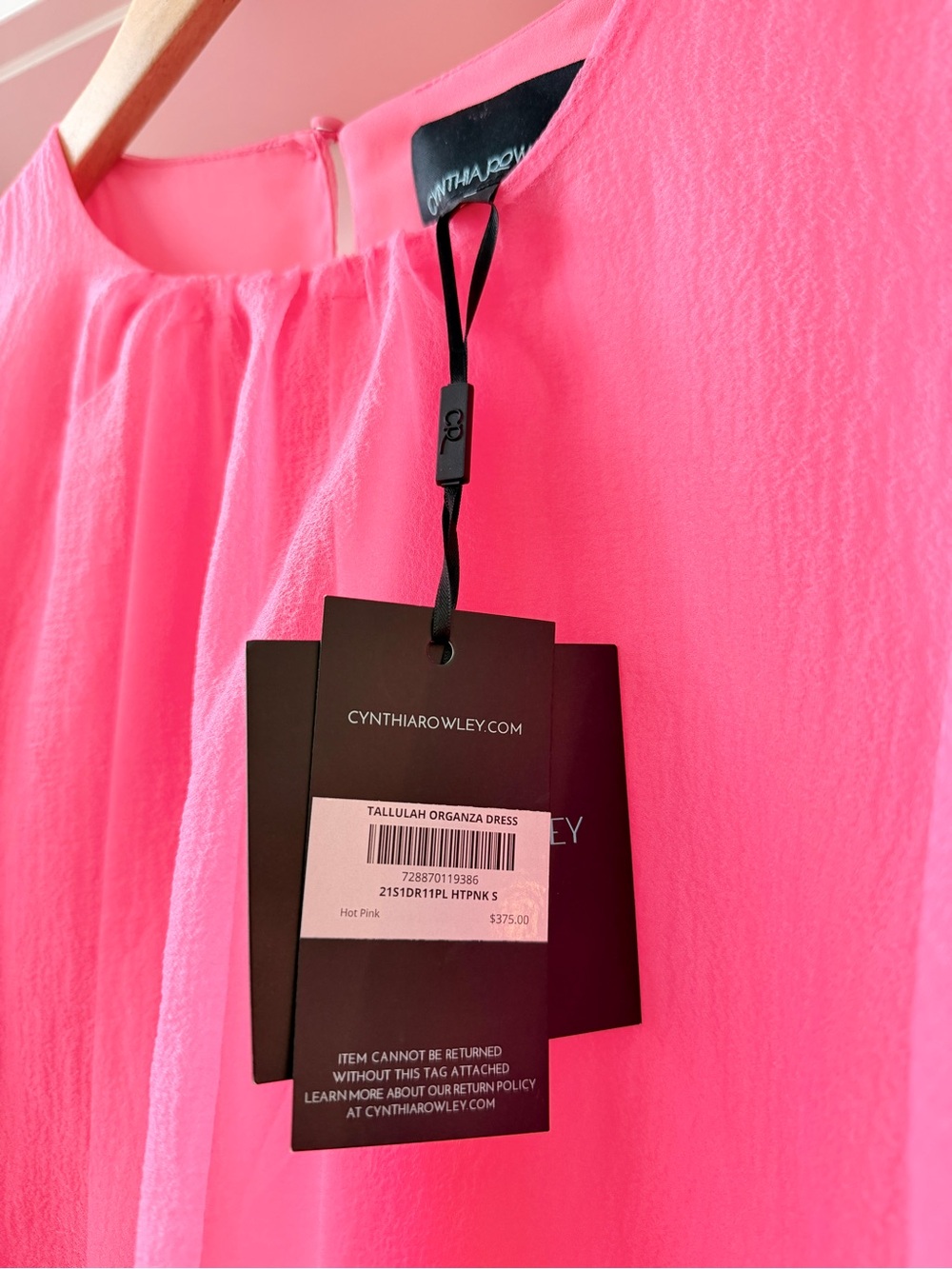 Cynthia Rowley Tallulah Organza Party Dress Size S NWT - Picture 4 of 11